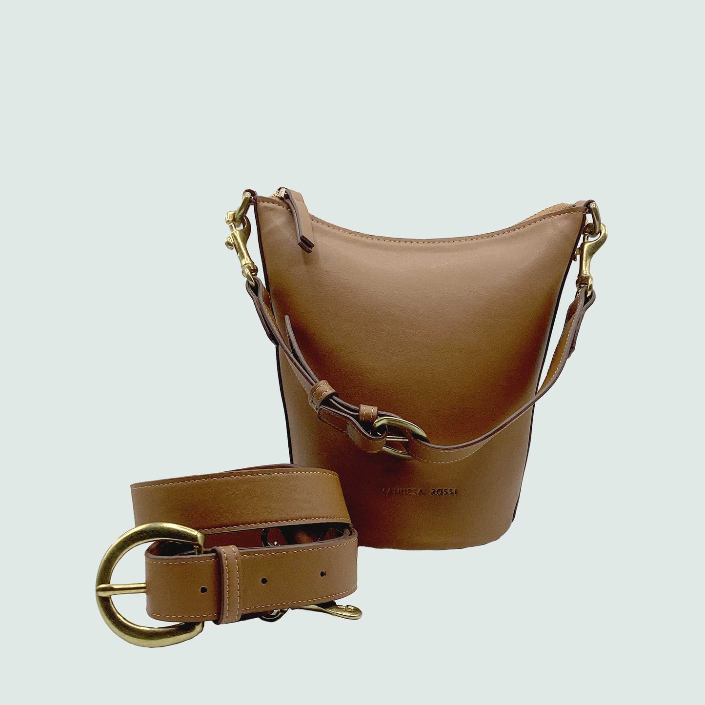 rossi bucket bag  - mocha